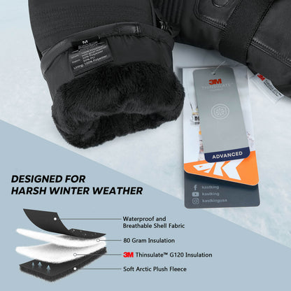 KastKing ThermoGrip Mittens Gloves product image 4