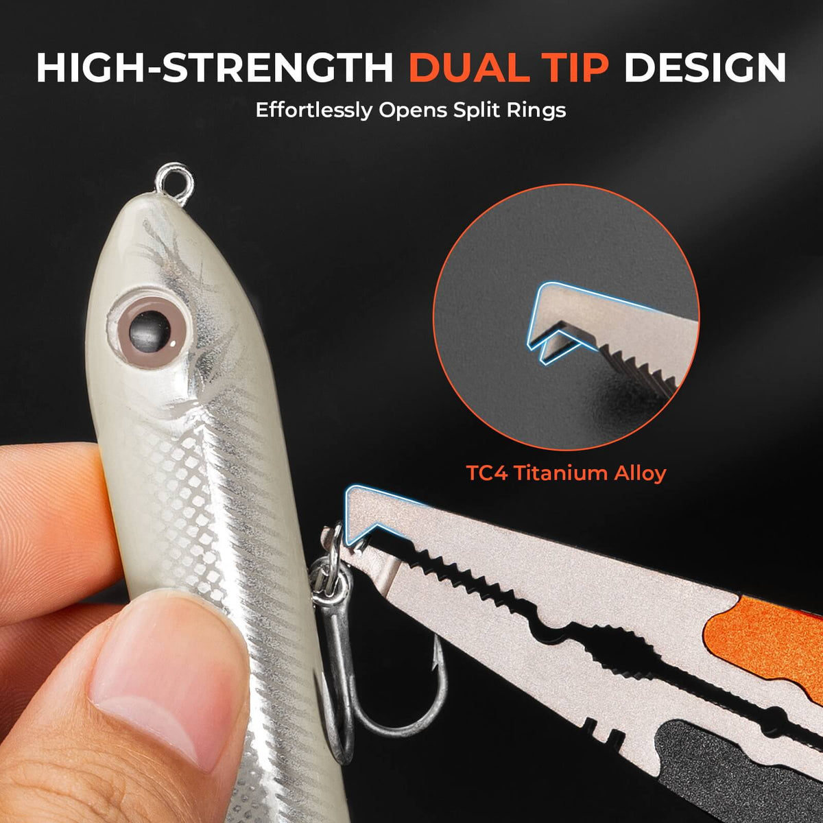 KastKing Ti-Forge Titanium Dual-Tip Jaw Pliers product image 3
