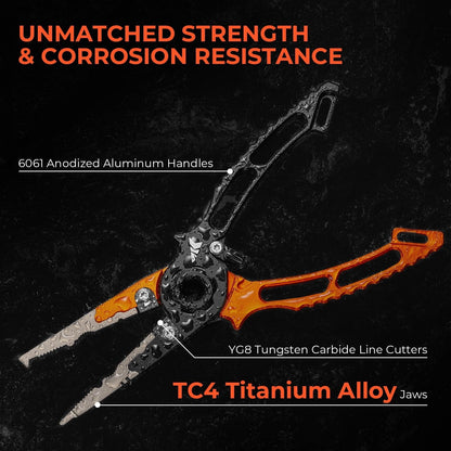 KastKing Ti-Forge Titanium Dual-Tip Jaw Pliers product image 4