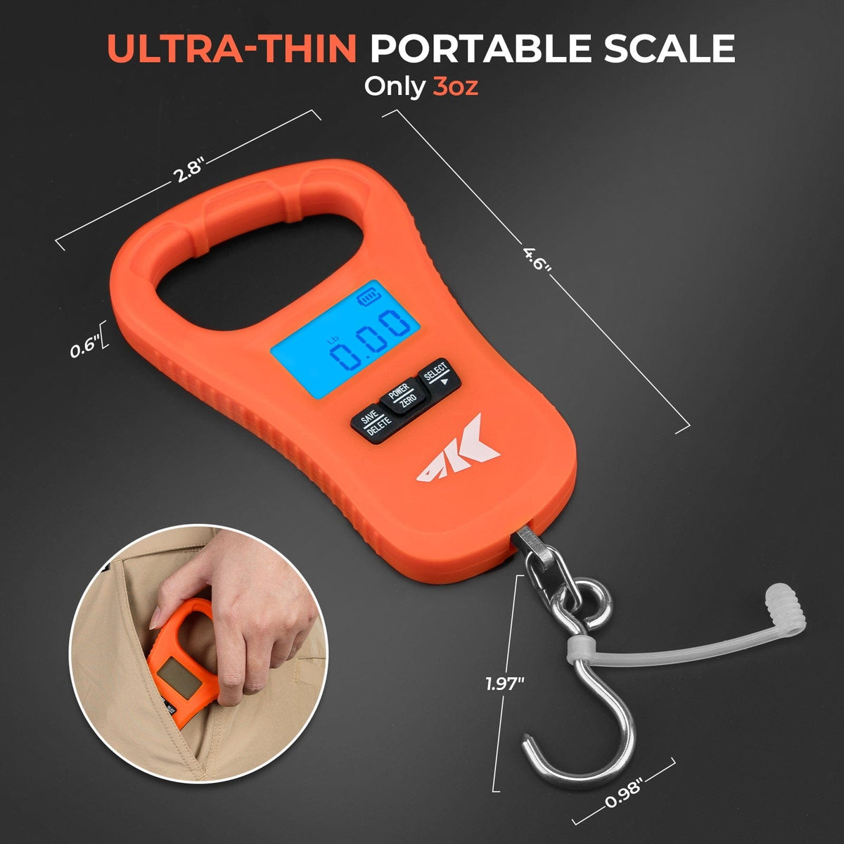 KastKing ToughTide USB Charging Fishing Scale & Lip Grip Combo product image 5