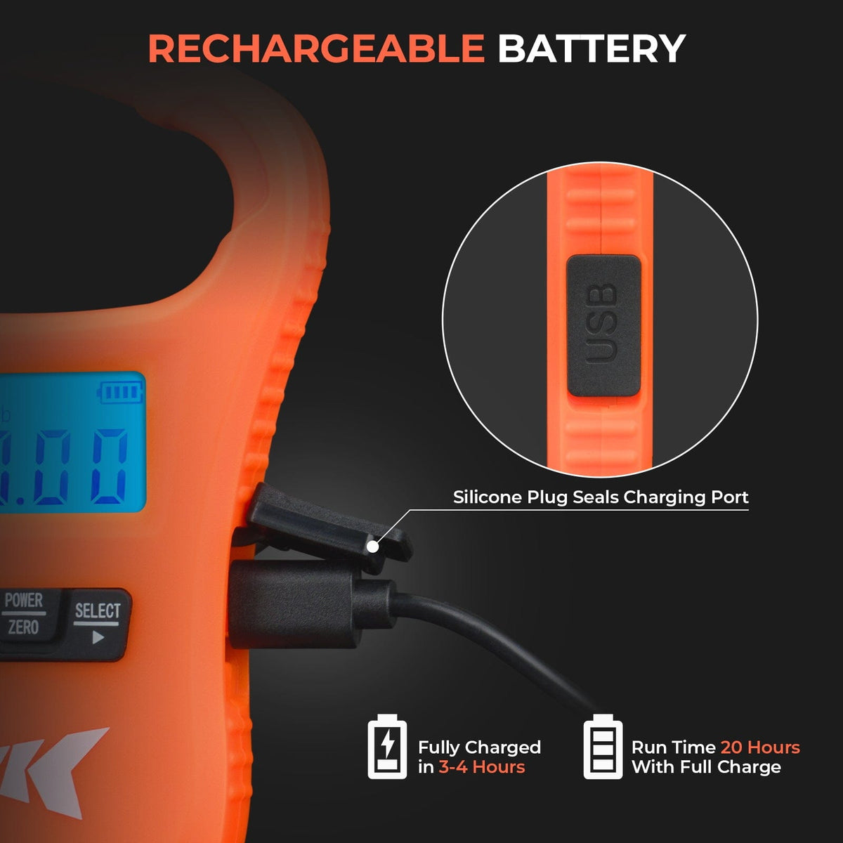 KastKing ToughTide USB Charging Fishing Scale & Lip Grip Combo product image 6