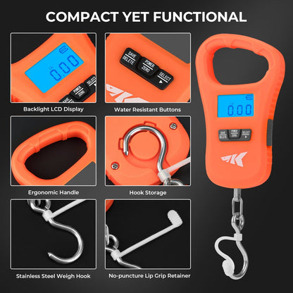 KastKing ToughTide USB Charging Fishing Scale & Lip Grip Combo product image 4