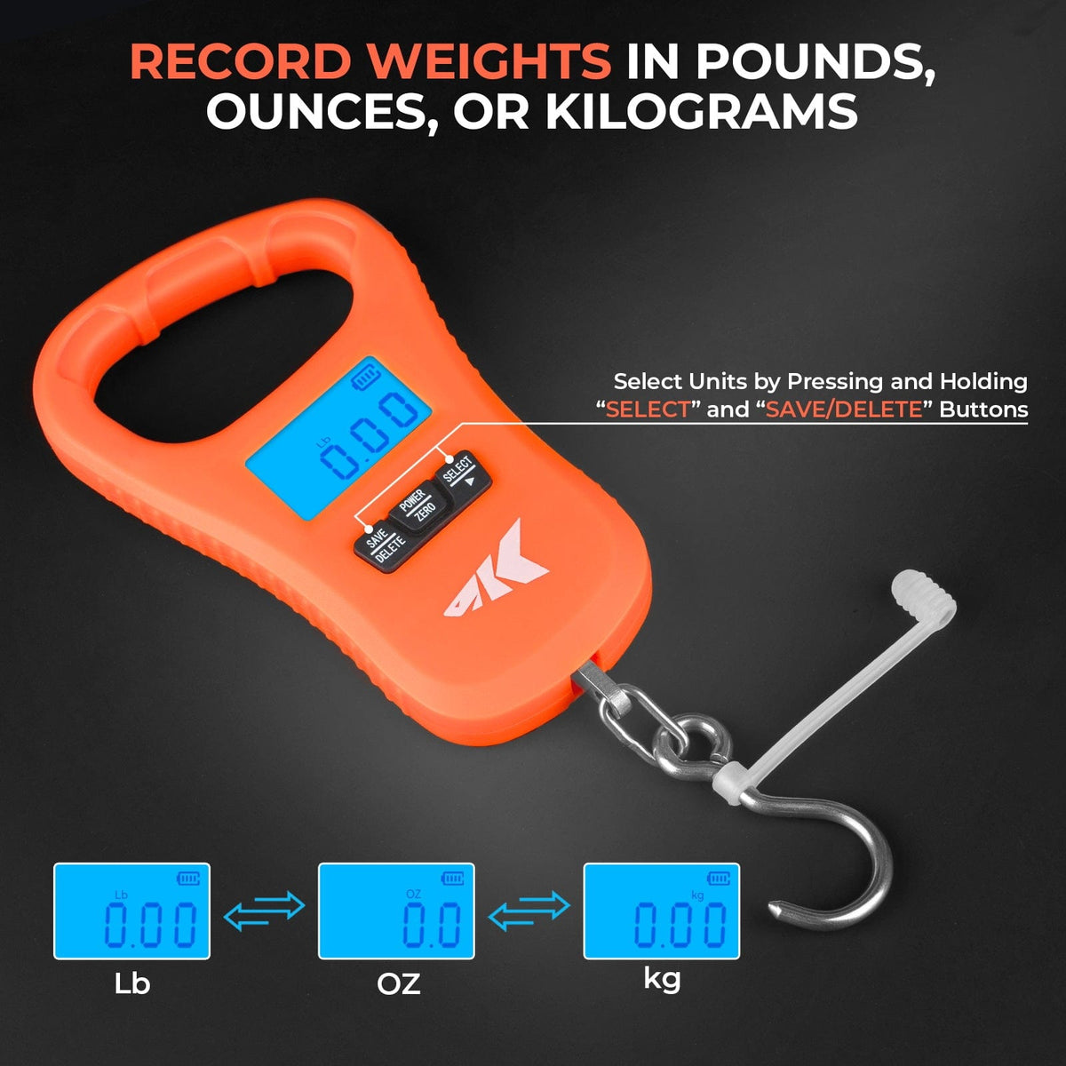 KastKing ToughTide USB Charging Fishing Scale & Lip Grip Combo product image 3