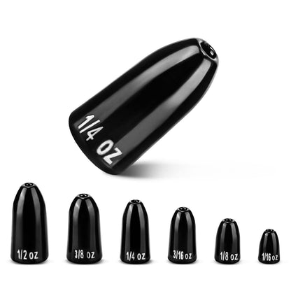 MadBite Tungsten Fishing Worm Weights by MadBite