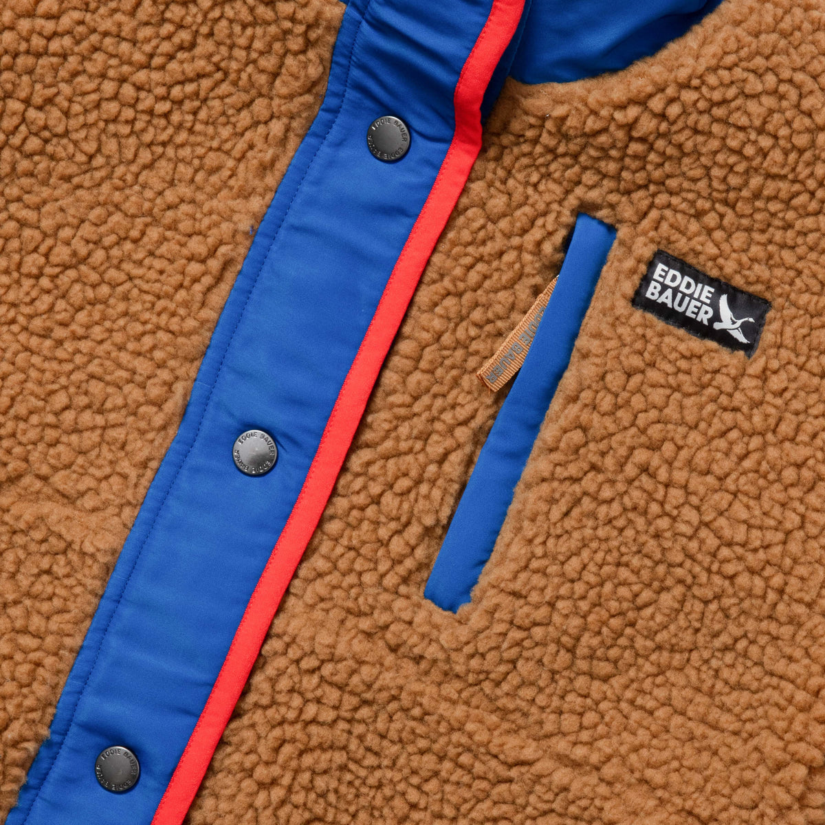 Eddie Bauer Kids Fleece Mixed Media Jacket alternate view 5