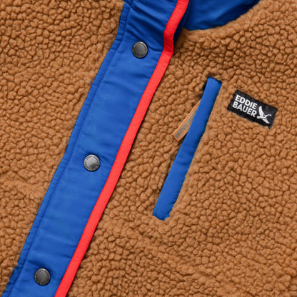 Eddie Bauer Kids Fleece Mixed Media Jacket alternate view 5