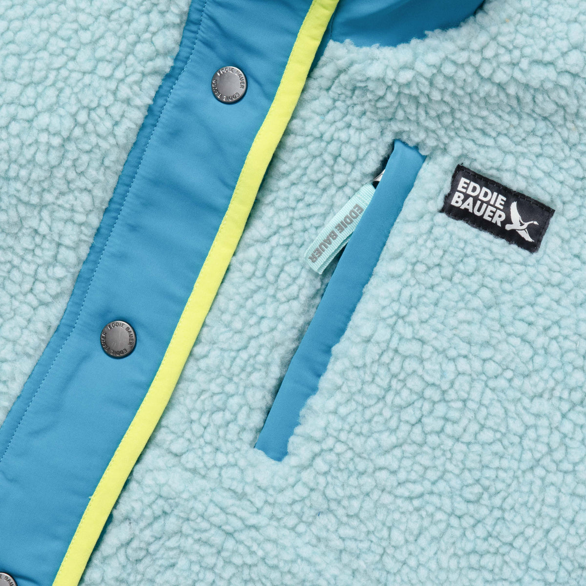 Eddie Bauer Kids Fleece Mixed Media Jacket alternate view 2
