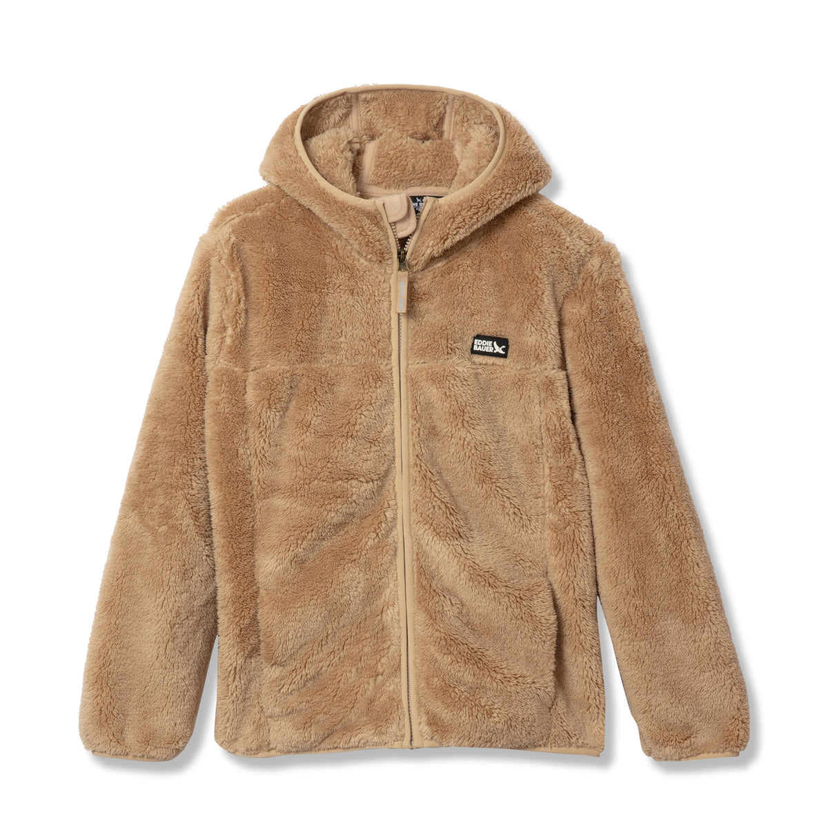 Eddie Bauer Kids Quest Fleece Plush Hooded Jacket alternate view 3