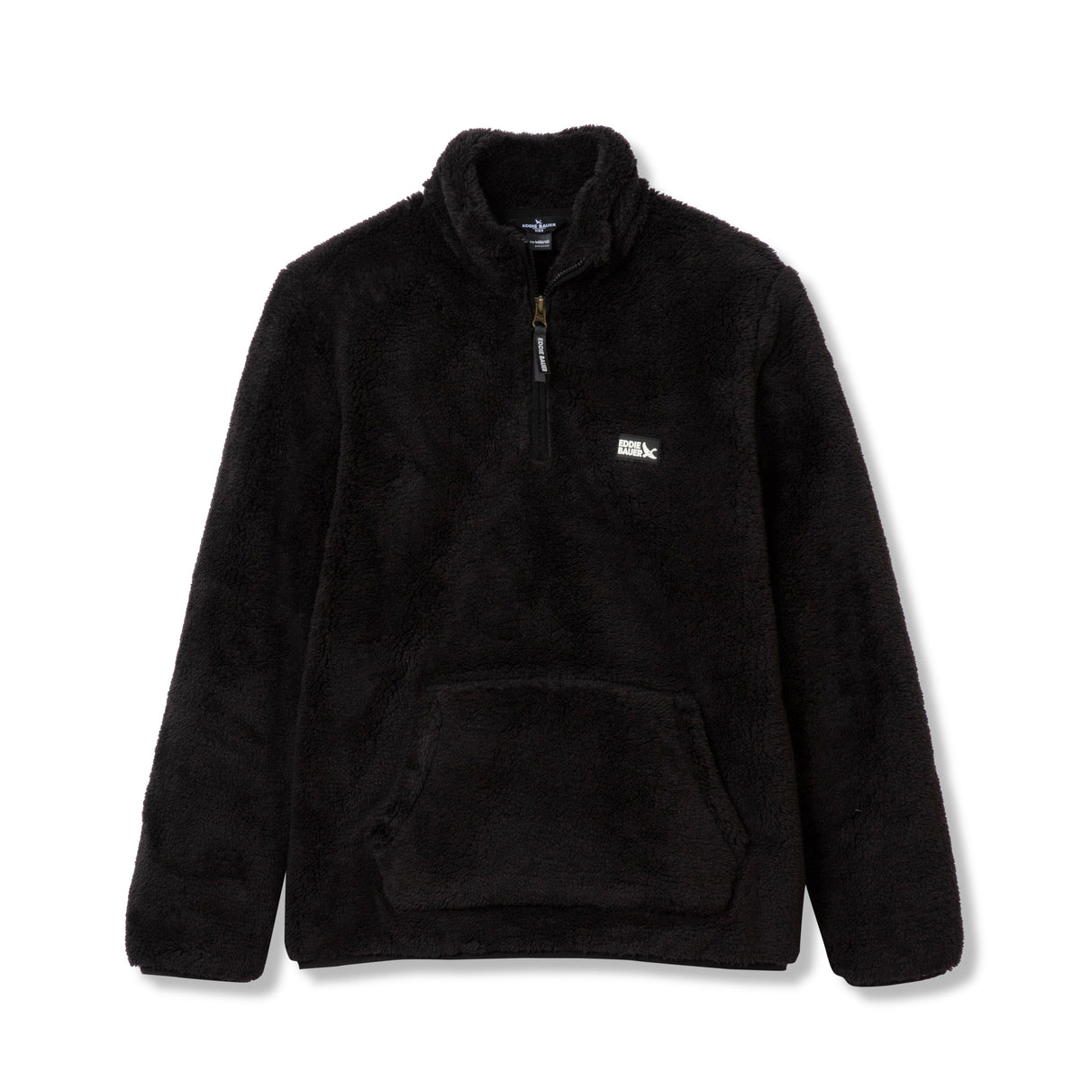 Eddie Bauer Kids Quest Fleece Plush 1/4 Zip Jacket alternate view 1