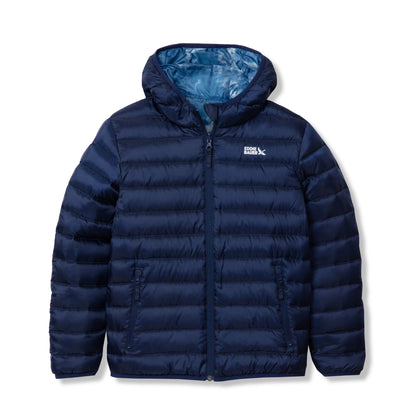 Eddie Bauer Kids Reversible Cirruslite Down Hooded Jacket alternate view 2