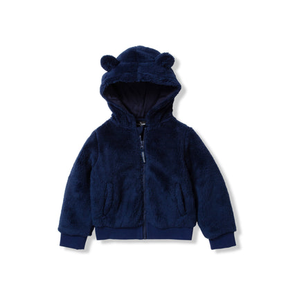 Eddie Bauer Toddler Quest Fleece Plush Hooded Jacket product image