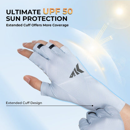 KastKing Ultimate Angler Fingerless SPF Sun Gloves product image 2