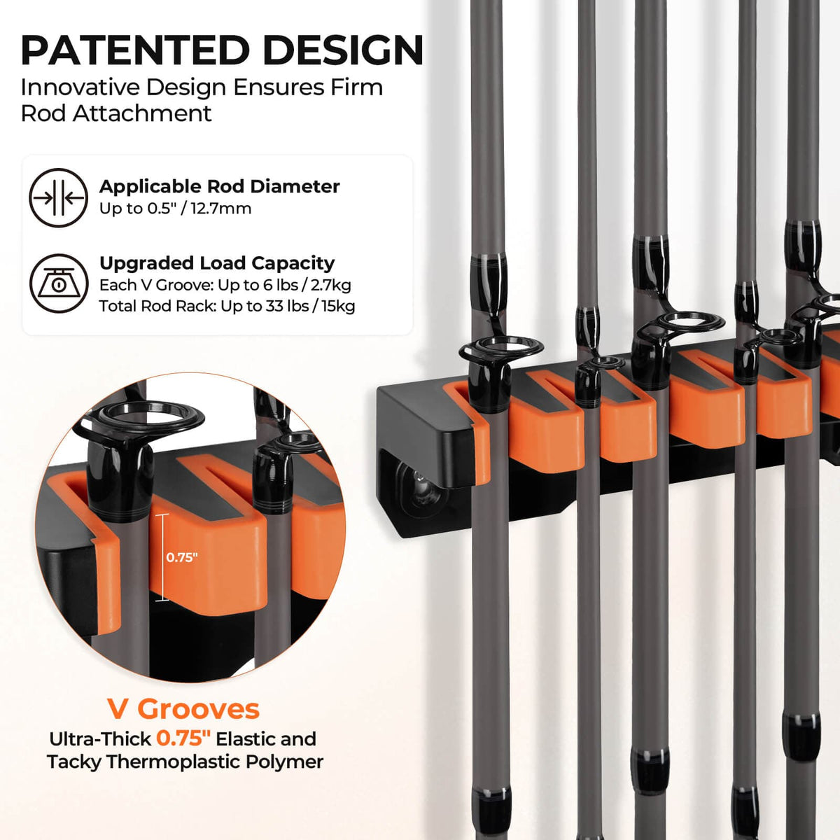 KastKing Patented V15 Vertical Fishing Rod Holder product image 3