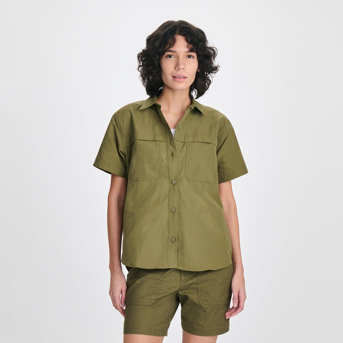 Eddie Bauer Women's Rainier Short-Sleeve Ripstop Shirt product image