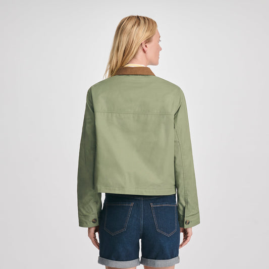 Eddie Bauer Women's Lark Cropped Barn Jacket alternate view 1
