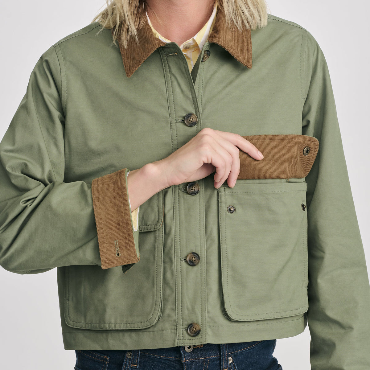 Eddie Bauer Women's Lark Cropped Barn Jacket alternate view 5