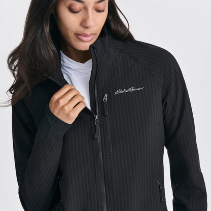 Eddie Bauer Women's Sandstone Backbone Grid Jacket alternate view 2