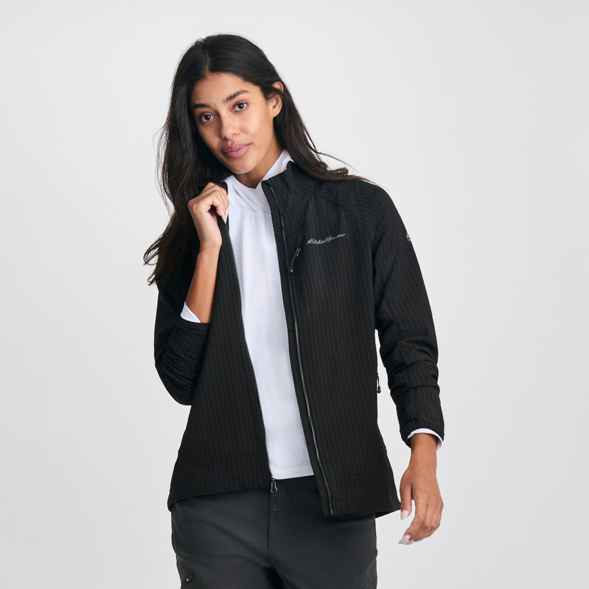 Eddie Bauer Women's Sandstone Backbone Grid Jacket alternate view 5