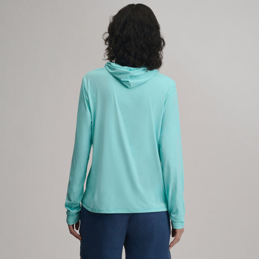 Eddie Bauer Women's Sundrift UPF Long Sleeve Hoodie alternate view 1