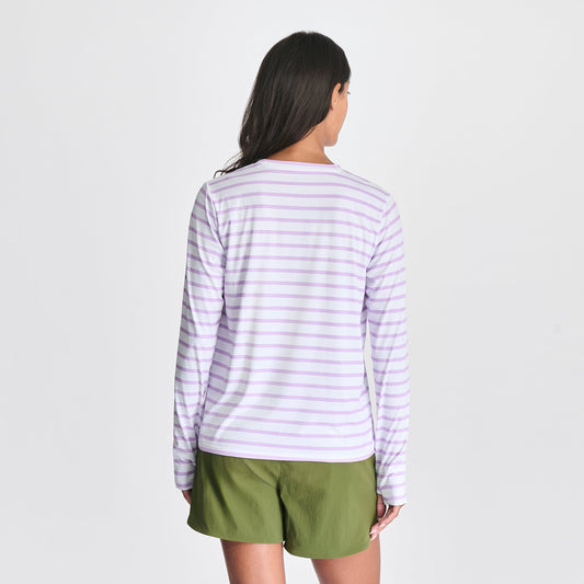 Eddie Bauer Women's Sundrift UPF Striped Shirt alternate view 1