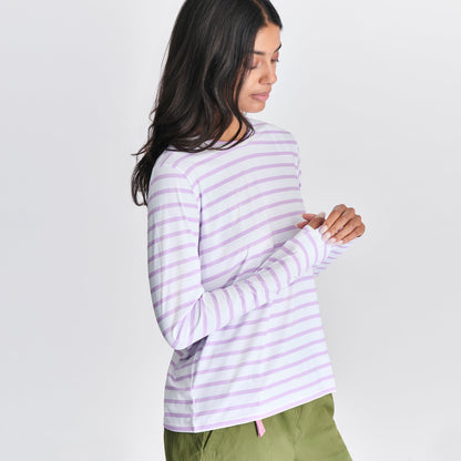 Eddie Bauer Women's Sundrift UPF Striped Shirt alternate view 2