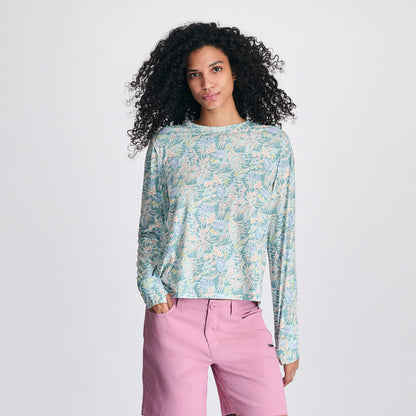 Eddie Bauer Women's Sundrift UPF Striped Shirt alternate view 4