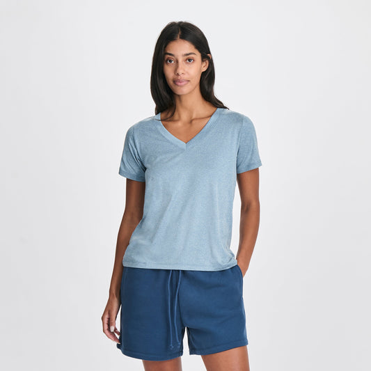 Eddie Bauer Women's Surreal Travel V-Neck T-Shirt product image
