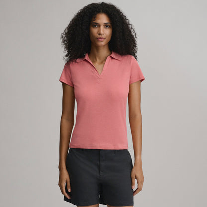 Eddie Bauer Women's Everyday Short Sleeve Collared Split Neck product image