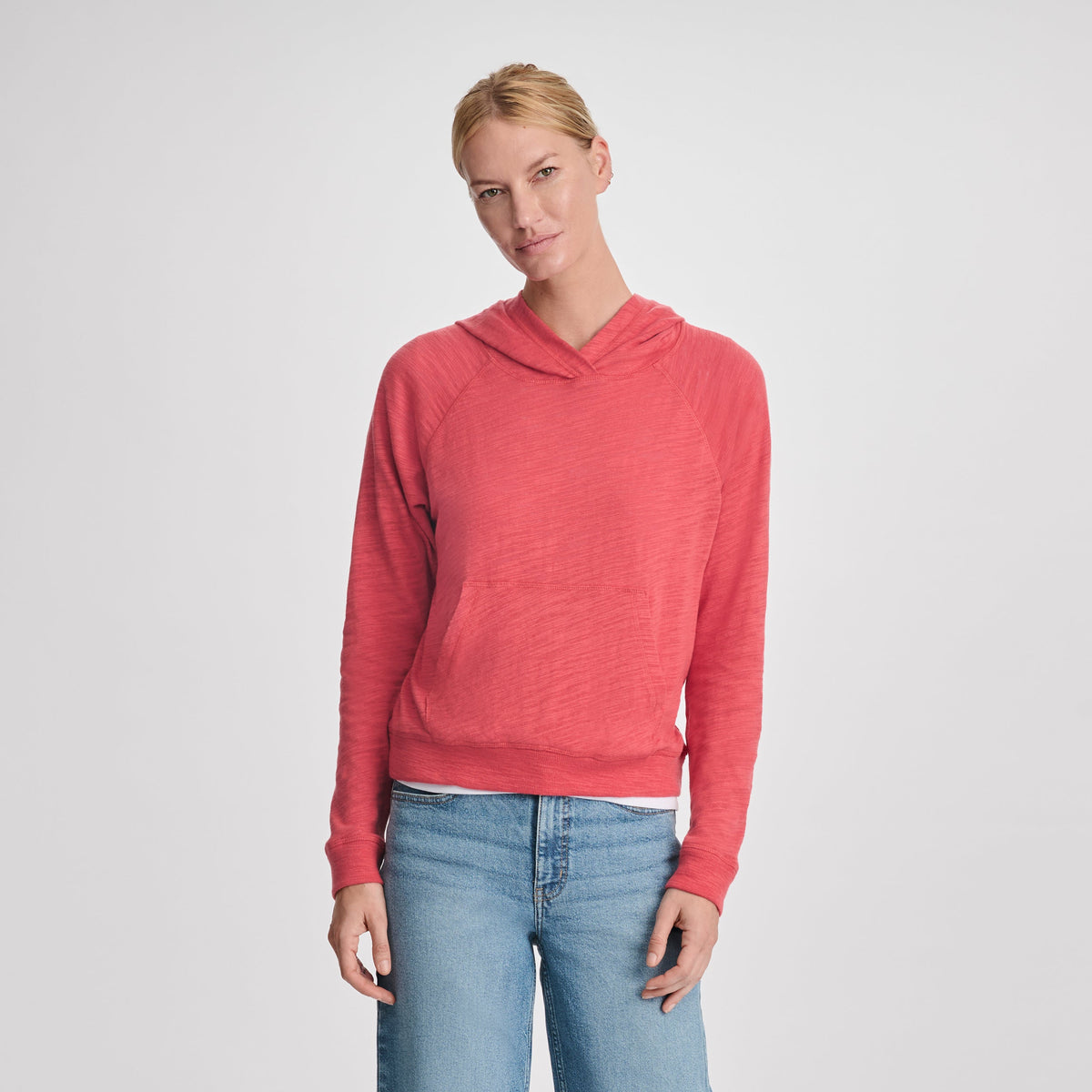 Eddie Bauer Women's Waverly Cotton Slub Hoodie alternate view 5