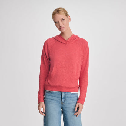 Eddie Bauer Women's Waverly Cotton Slub Hoodie alternate view 5