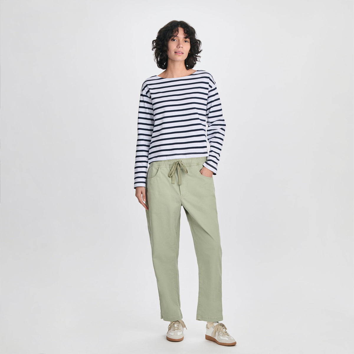 Eddie Bauer Women's Sailor Bateau Neck T-Shirt alternate view 3