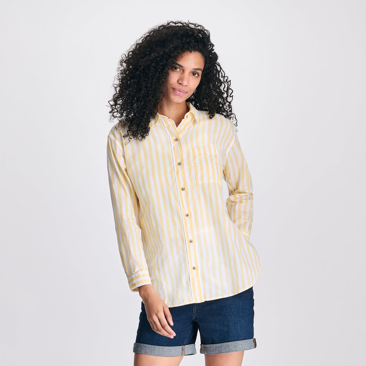 Eddie Bauer Women's Poplin Button Down Shirt alternate view 2