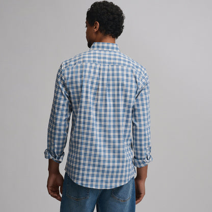 Eddie Bauer Men's Voyager Flex Long-Sleeve Shirt alternate view 5