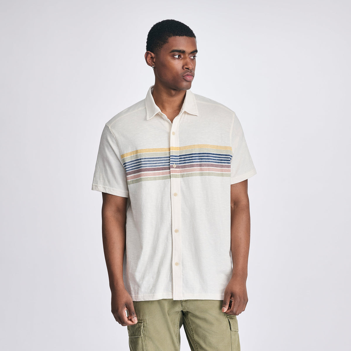 Eddie Bauer Men's Baja Knit Button-Up Shirt product image