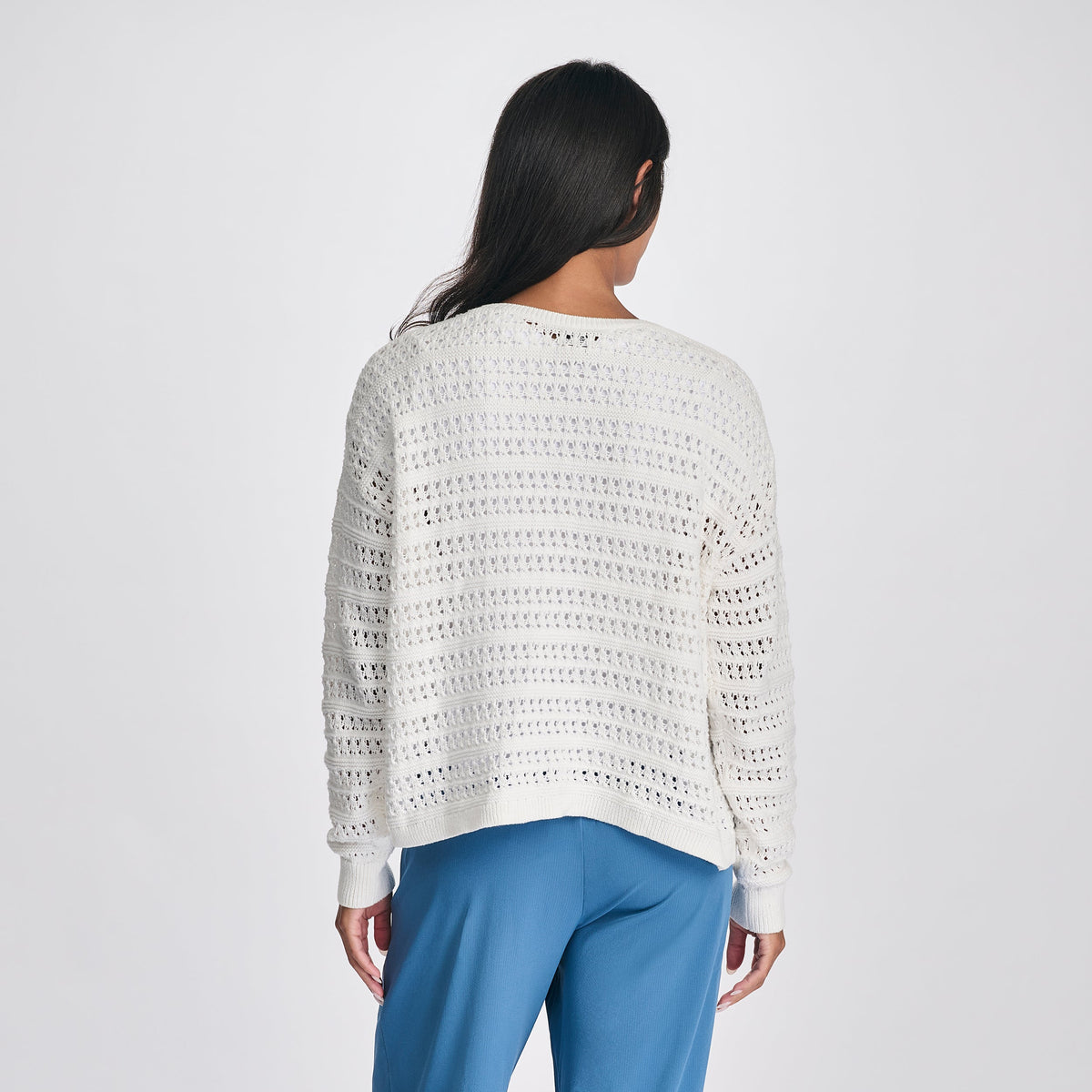 Eddie Bauer Women's Open Stitch Cardigan alternate view 1