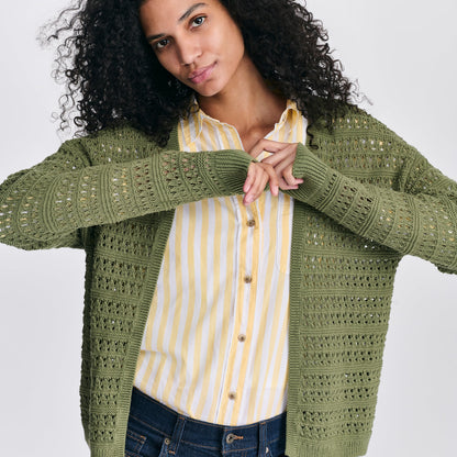Eddie Bauer Women's Open Stitch Cardigan alternate view 5