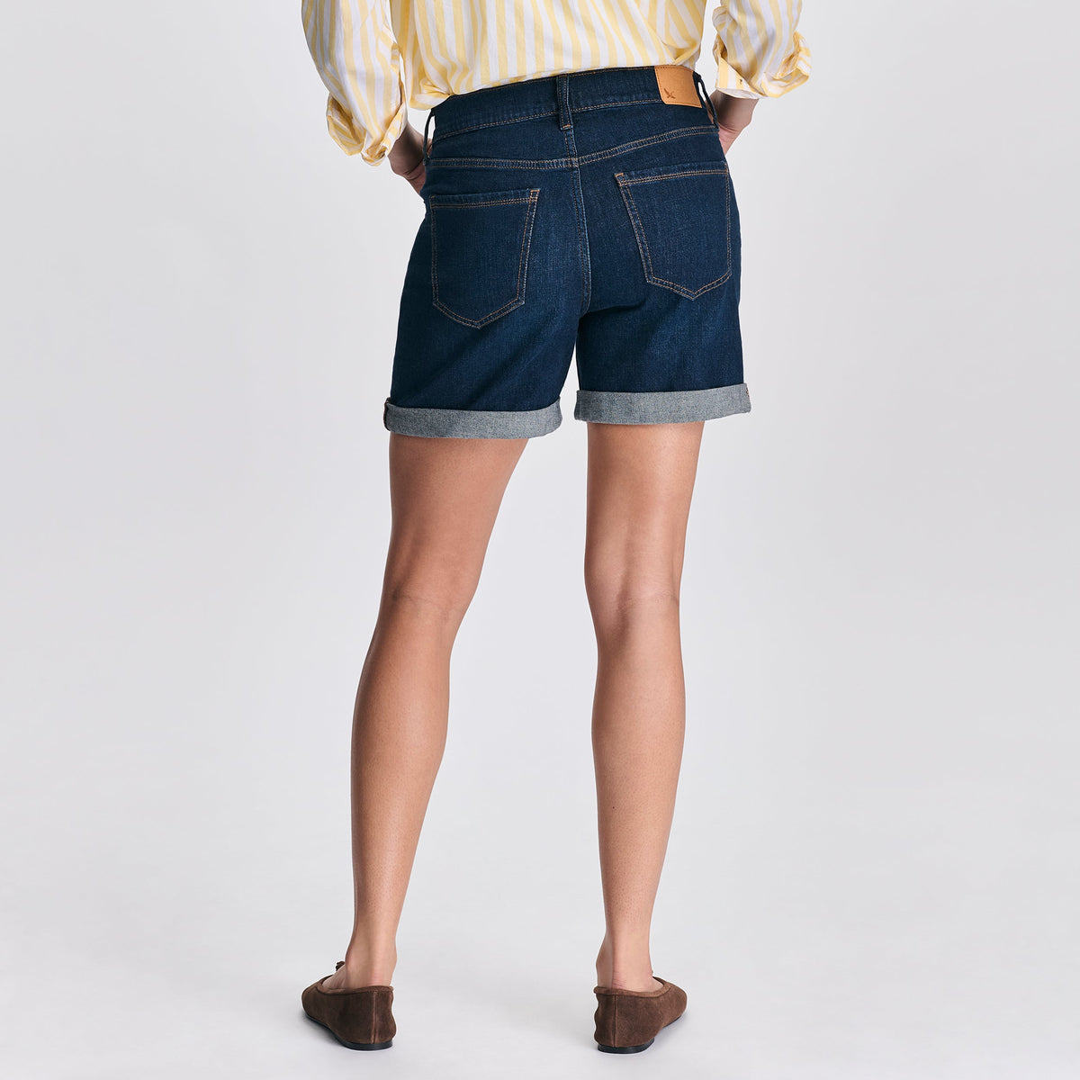 Eddie Bauer Women's Boyfriend Denim Shorts alternate view 1