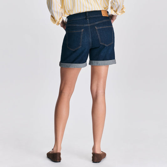 Eddie Bauer Women's Boyfriend Denim Shorts alternate view 1