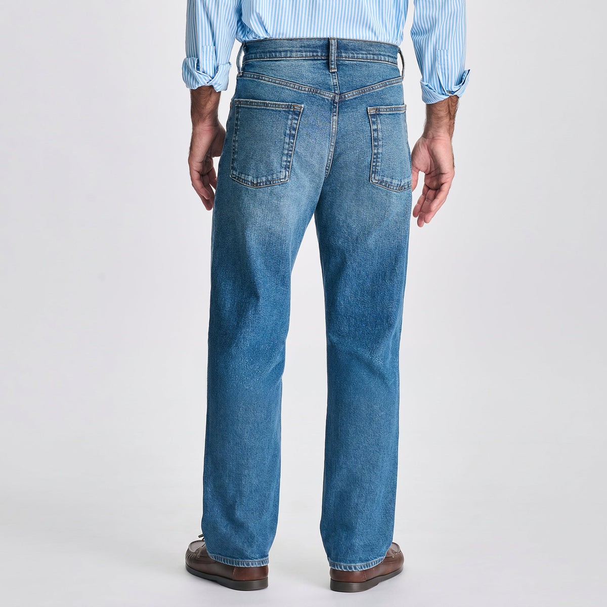 Eddie Bauer Men's Heritage Loose Fit Jeans alternate view 1
