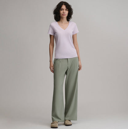 Eddie Bauer Women's Departure High-Rise Wide Leg Travel Pants alternate view 2