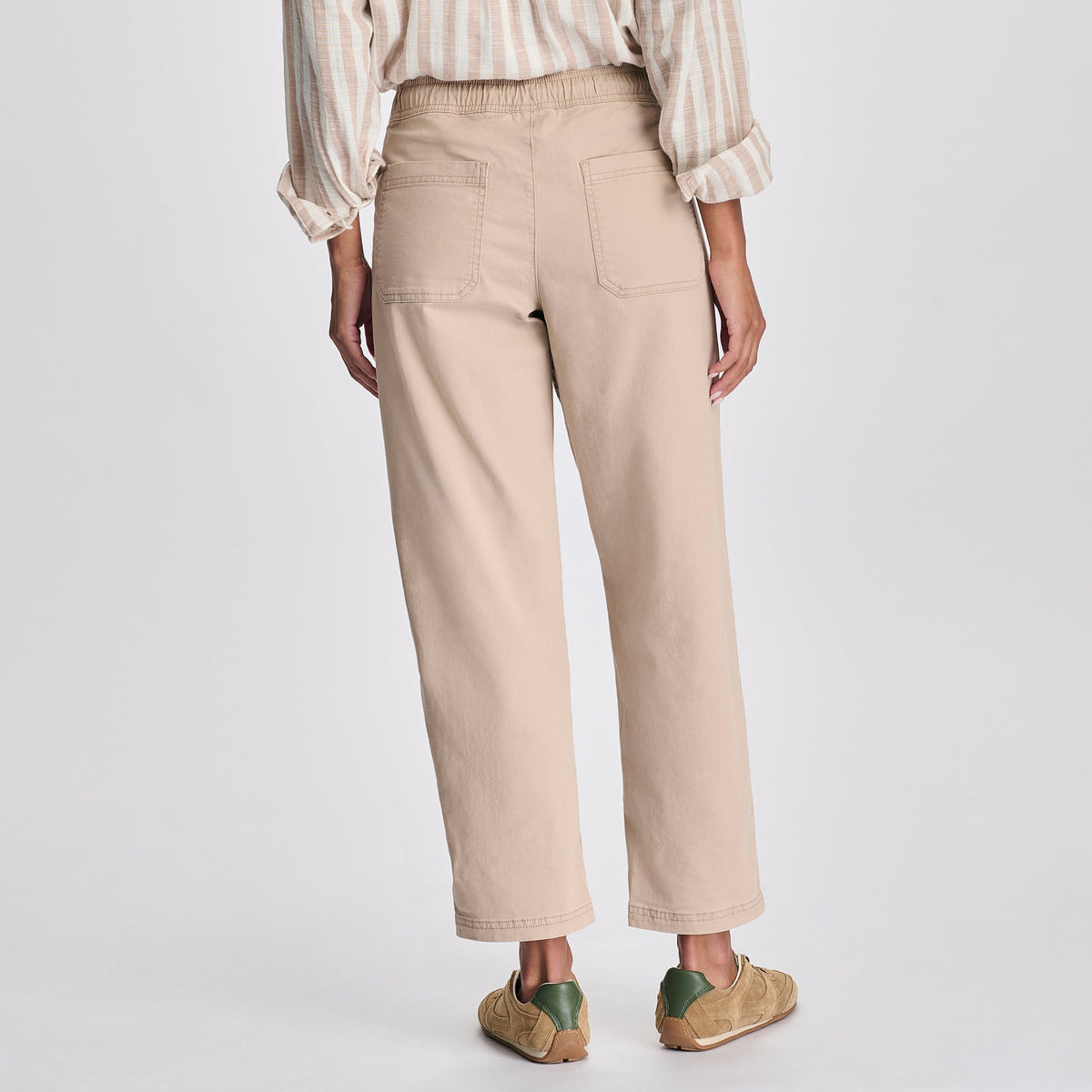 Eddie Bauer Women's Softened Legend Wash Tie Front Pants alternate view 3