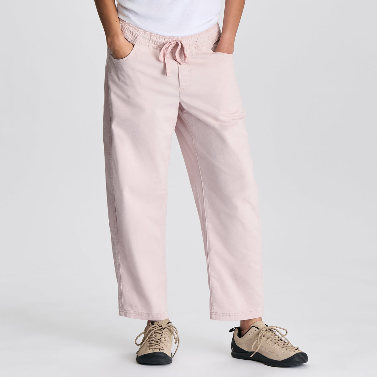 Eddie Bauer Women's Softened Legend Wash Tie Front Pants alternate view 4