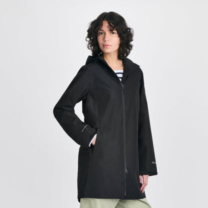 Eddie Bauer Women's Rainy Pass Water-Repellent Trench Coat alternate view 2