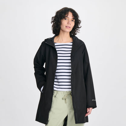 Eddie Bauer Women's Rainy Pass Water-Repellent Trench Coat alternate view 3