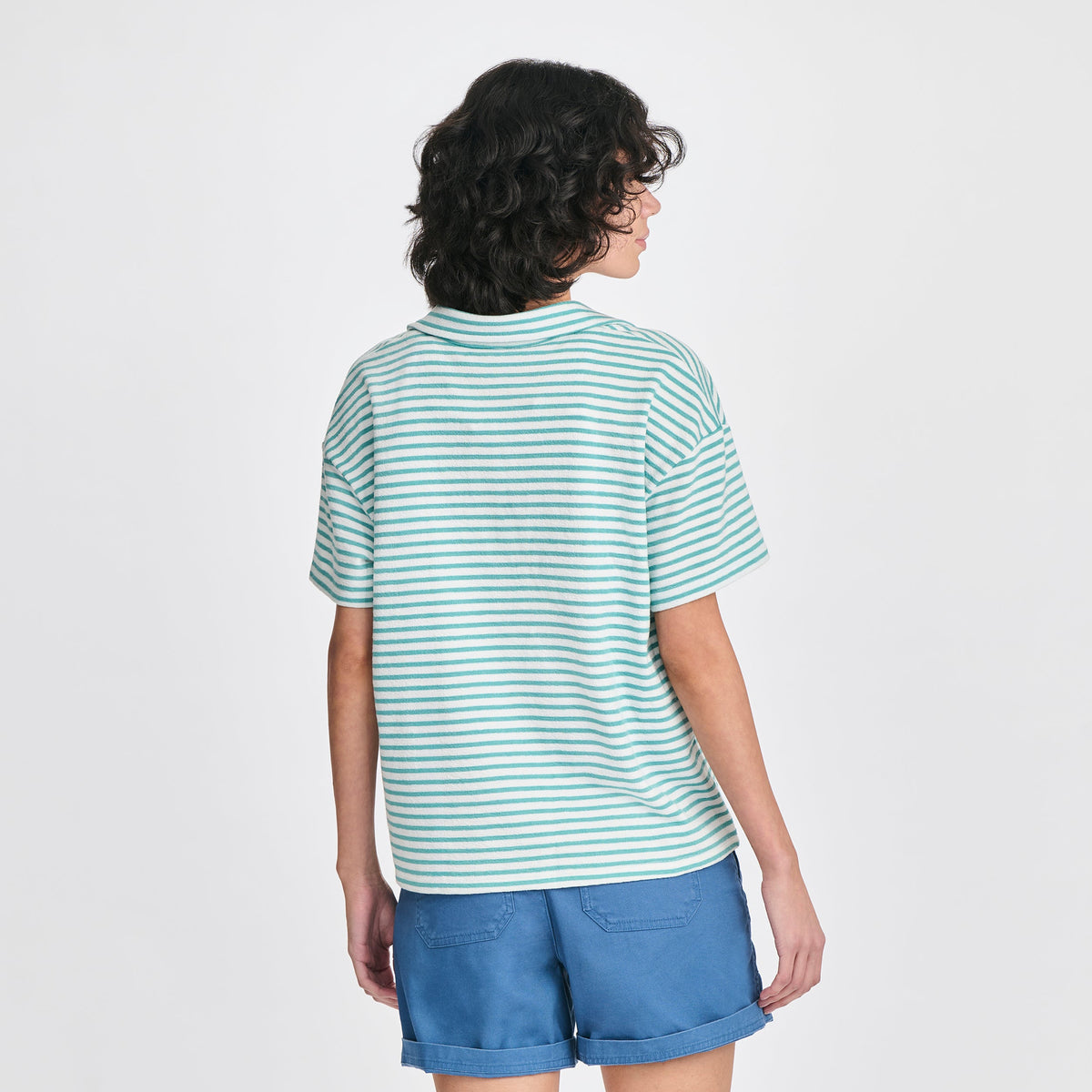 Eddie Bauer Women's Northport Textured Short Sleeve T-Shirt alternate view 1