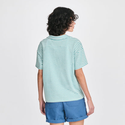 Eddie Bauer Women's Northport Textured Short Sleeve T-Shirt alternate view 1