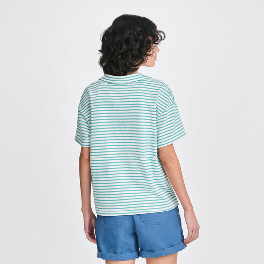 Eddie Bauer Women's Northport Textured Short Sleeve T-Shirt alternate view 1