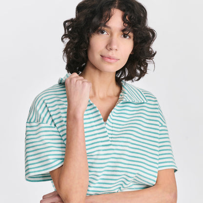 Eddie Bauer Women's Northport Textured Short Sleeve T-Shirt alternate view 2