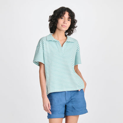 Eddie Bauer Women's Northport Textured Short Sleeve T-Shirt alternate view 4