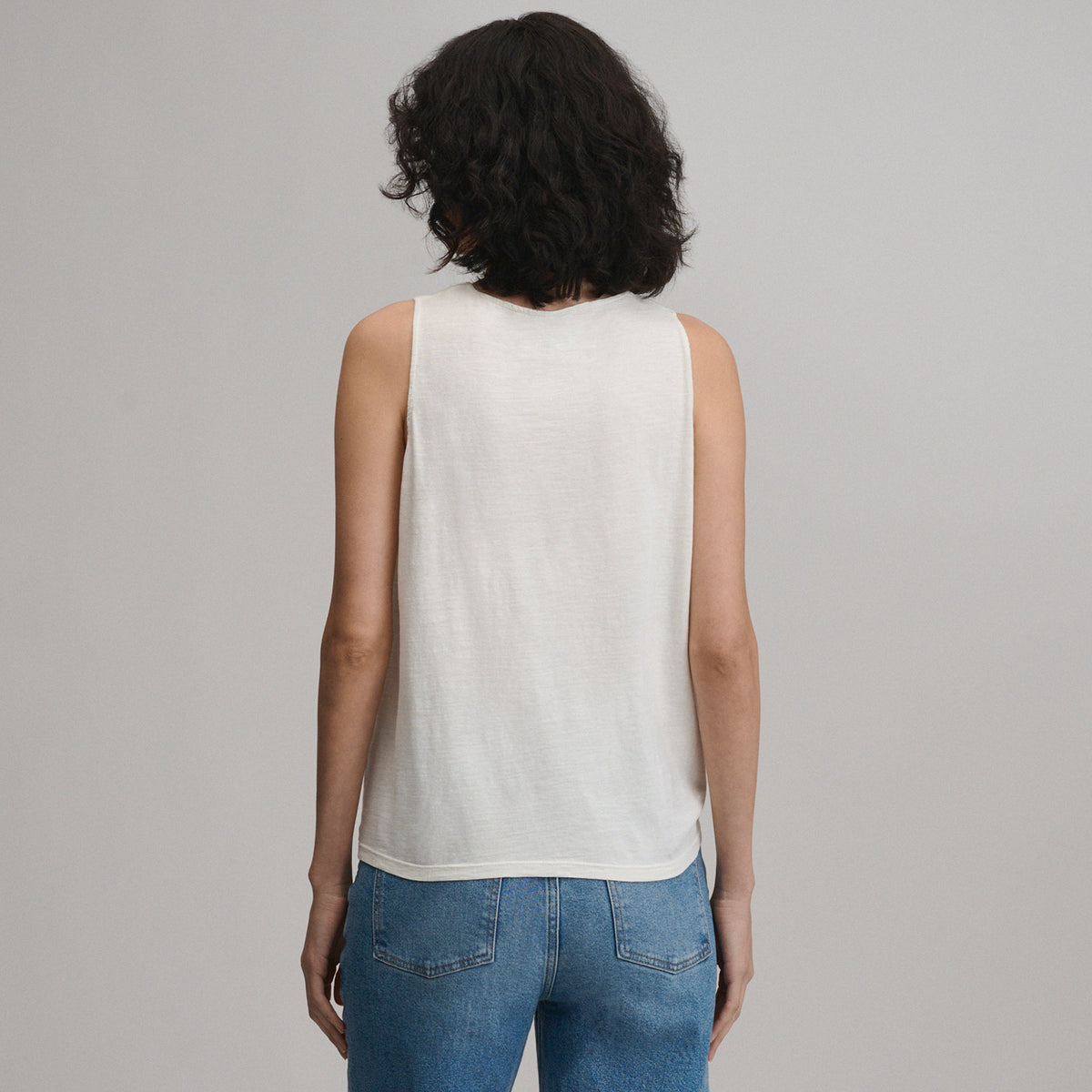 Eddie Bauer Women's Sunwashed Cotton Tie Front Tank alternate view 1